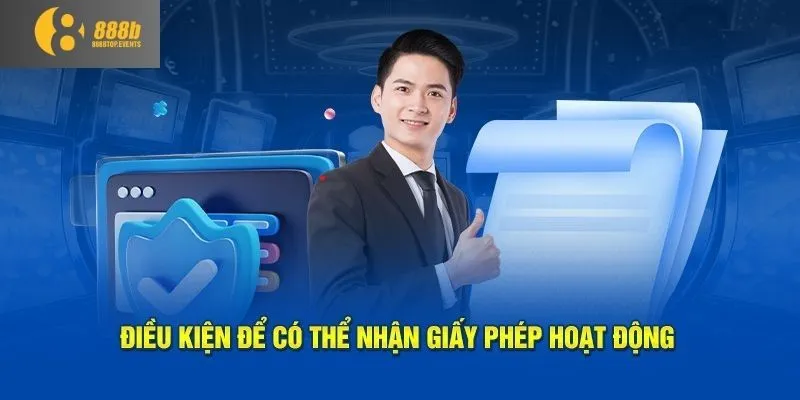 Những giấy phép hợp pháp mà 888b đang sở hữu